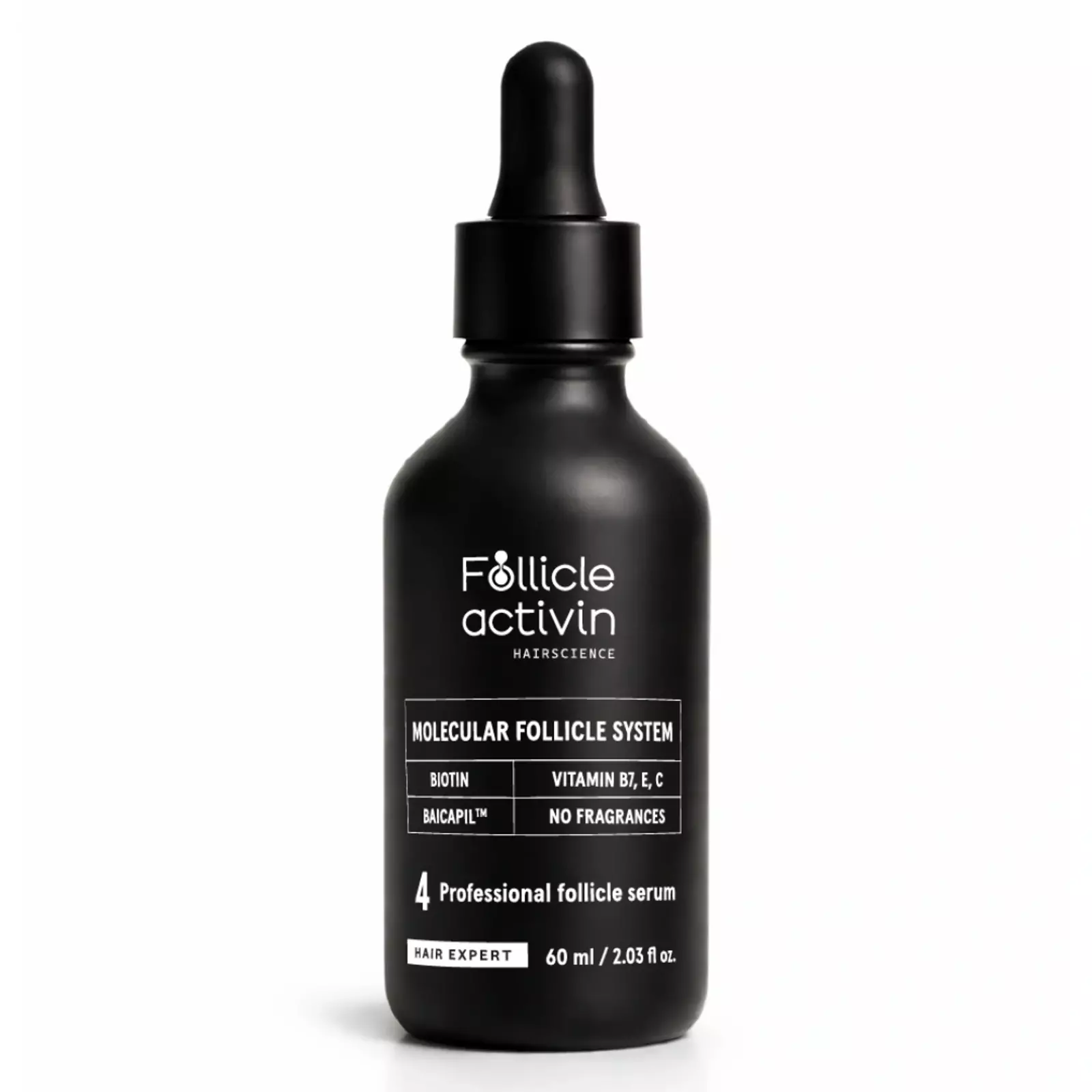 FOLLICLE ACTIVIN - analogų neturintis folikulų veiklą aktyvuojantis serumas su 5x didesne koncentracija aktyvių ingredientų FOLLICLE ACTIVIN - analogų neturintis folikulų veiklą aktyvuojantis serumas su 5x didesne koncentracija aktyvių ingredientų